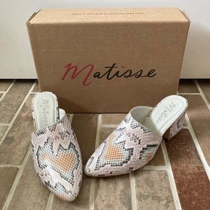 Coconuts by Matisse Candy Leather Mule - Size 6.5 - Worn ONCE